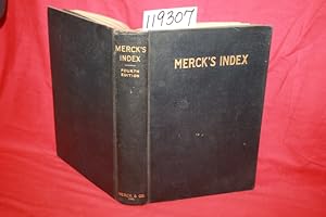 Seller image for Merk's Index 4th Edition An Encyclopedia for the Chemist, Pharmacist and Physician of theChemicals and Drugs Used in Chemistry E for sale by Princeton Antiques Bookshop