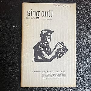 Imagen del vendedor de Sing Out! Vol. 5, No. 2. Spring, 1955 a la venta por Joe Maynard