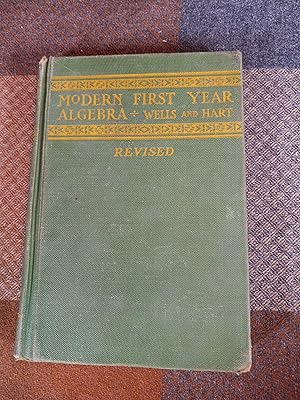 Seller image for Modern First Year Algebra for sale by Black Feathers