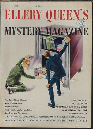 Bild des Verkufers fr ELLERY QUEEN'S Mystery Magazine: June 1952 zum Verkauf von Books from the Crypt