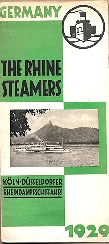 GERMANY. THE RHINE STEAMERS