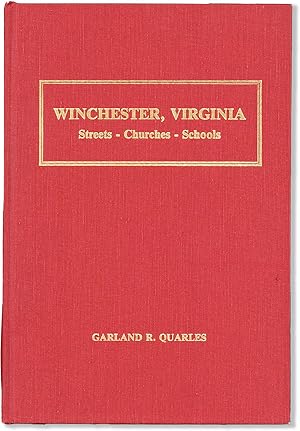 Winchester, Virginia: Streets - Churches - Schools