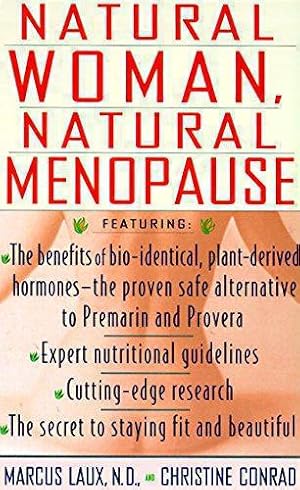 Imagen del vendedor de Natural Woman, Natural Menopause a la venta por WeBuyBooks
