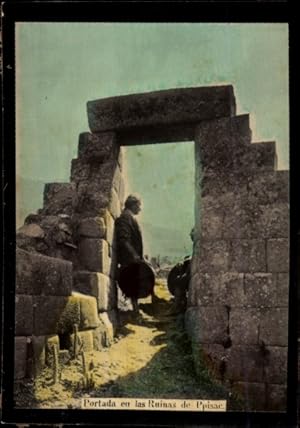 Foto Peru, Portada en las Ruinas de Pisac