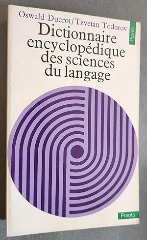 Seller image for Dictionnaire encyclopdique des sciences du langage. for sale by Librairie Pique-Puces