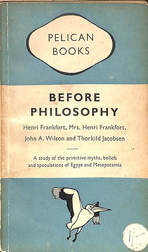 Seller image for BEFORE PHILISOPHY for sale by WeBuyBooks