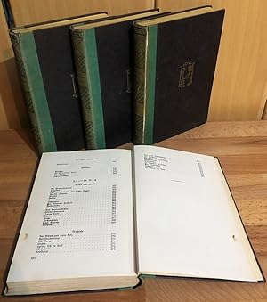Theodor Storm : Ausgewählte Werke (1.-4. Band, 4 Bände) mit Einleitung von Oskar Daehnert. Schrif...