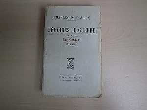 Seller image for MEMOIRES DE GUERRE LE SALUT 1944 1946 for sale by Le temps retrouv