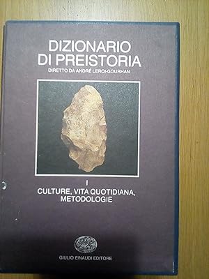 Dizionario di preistoria. Culture, vita quotidiana, metodologie (Vol. 1)