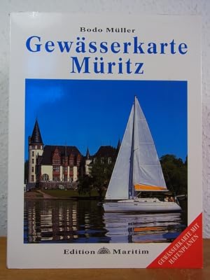 Seller image for Gewsserkarte Mritz [mit Hafenplnen] for sale by Antiquariat Weber