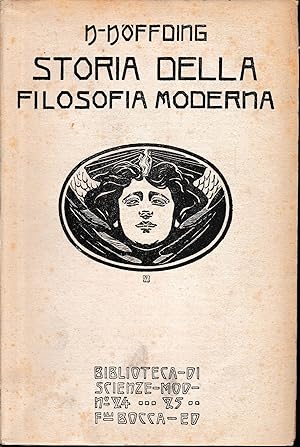 Storia della filosofia moderna, volume I°.