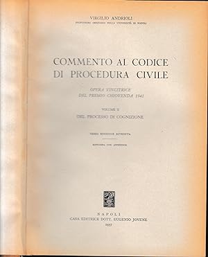 Commento al Codice di Procedura Civile, vol. 2°
