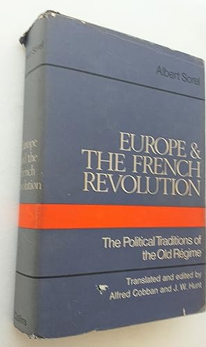 Seller image for Europe and the French Revolution: The Political Traditions of the Old Regime for sale by Mr Mac Books (Ranald McDonald) P.B.F.A.