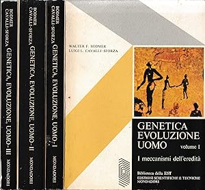 Genetica Evoluzione Uomo, tre volumi. Opera completa