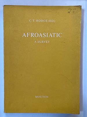 Seller image for Afroasiatic; a survey [Janua linguarum] for sale by Joseph Burridge Books