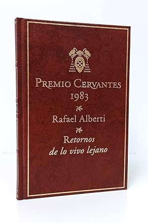 Imagen del vendedor de Retornos de lo vivo lejano. (1948-1956). (Premio Cervantes 1983). a la venta por Librera Berceo (Libros Antiguos)