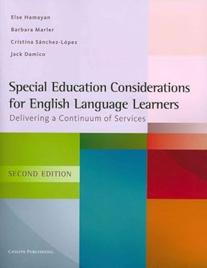 Bild des Verkufers fr Special Education Considerations for English Language Learners : Delivering a Continuum of Services zum Verkauf von GreatBookPrices