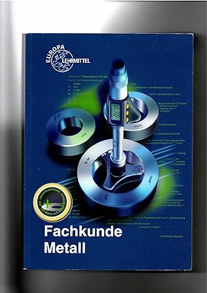 Fachkunde Metall - Europa Lehrmittel Verlag / 57. Auflage