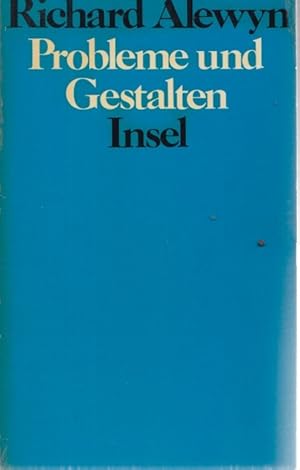 Bild des Verkufers fr Probleme und Gestalten. Essays. zum Verkauf von Fundus-Online GbR Borkert Schwarz Zerfa