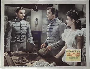 Seller image for Ten Gentlemen From West Point Lobby Card 1942 George Montgomery, Maureen O'Hara for sale by AcornBooksNH