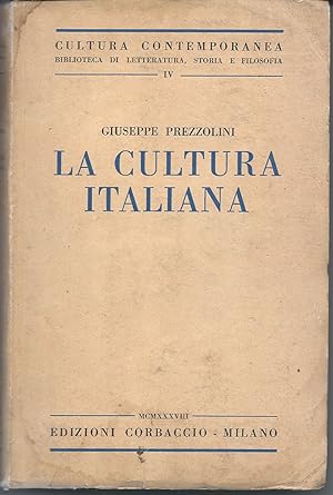 La cultura italiana