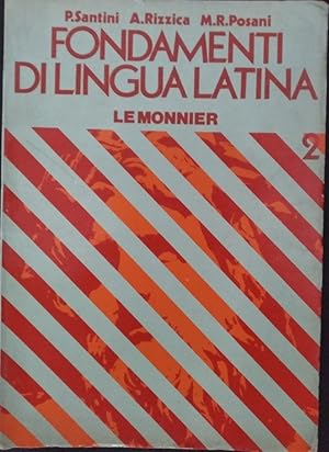 Image du vendeur pour Fondamenti di lingua latina mis en vente par librisaggi