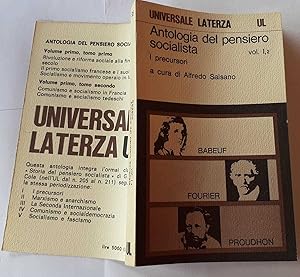 Seller image for Antologia del pensiero socialista Vol 1,2 for sale by librisaggi