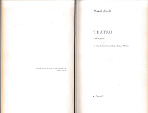 Teatro, due volumi