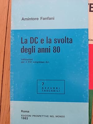 La DC e la svolta degli anni 80