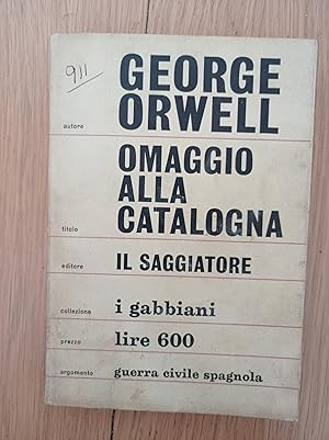Image du vendeur pour Omaggio alla Catalogna mis en vente par librisaggi