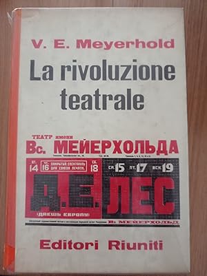 Imagen del vendedor de La rivoluzione teatrale a la venta por librisaggi