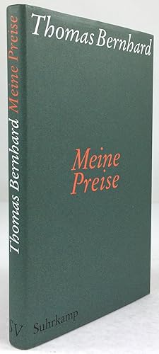 Imagen del vendedor de Meine Preise. (Mit einer Editorischen Notiz von Raimund Fellinger). 1. Aufl. a la venta por Antiquariat Heiner Henke