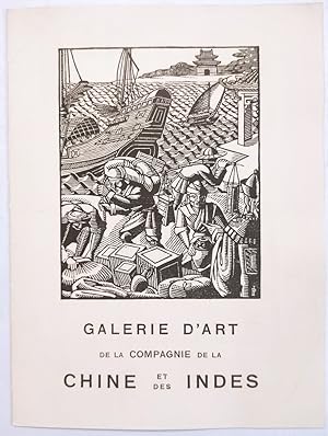 Galerie d'Art de la Compagnie de la Chine et des indes. Importation directe. 14 rue de Castiglion...