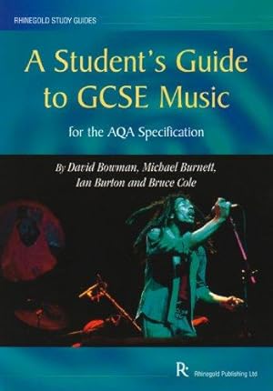 Immagine del venditore per A Student's Guide to GCSE Music: for the AQA Specification (Rhinegold study guides) venduto da WeBuyBooks