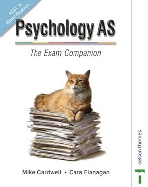 Imagen del vendedor de AQA 'A' Specification (Psychology AS: The Exam Companion) a la venta por WeBuyBooks