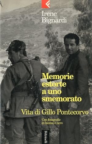 Immagine del venditore per Memorie estorte a uno smemorato. Vita di Gillo Pontecorvo. venduto da LIBET - Libreria del Riacquisto