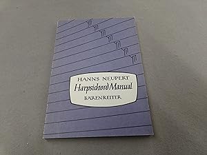 Immagine del venditore per Harpsichord Manual venduto da Baggins Book Bazaar Ltd