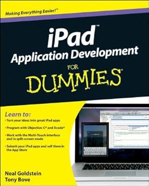 Imagen del vendedor de iPad Application Development For Dummies a la venta por WeBuyBooks