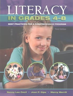 Image du vendeur pour Literacy in Grades 4-8 : Best Practices for a Comprehensive Program mis en vente par GreatBookPricesUK