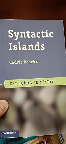 Image du vendeur pour Syntactic Islands: key topics in syntax mis en vente par Classics Books