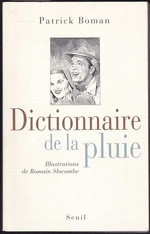 Bild des Verkufers fr Dictionnaire de la pluie zum Verkauf von Graphem. Kunst- und Buchantiquariat