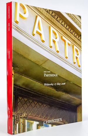 Christie's New York Partridge May 17 2006 Auction Catalog