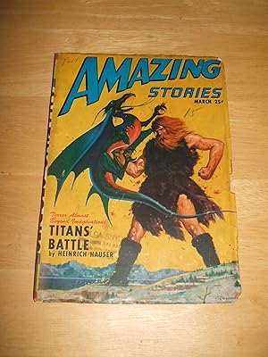 Imagen del vendedor de Amazing stories for March 1947 a la venta por biblioboy