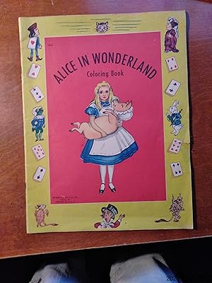 Seller image for Alice in Wonderland Coloring Book for sale by Rareeclectic