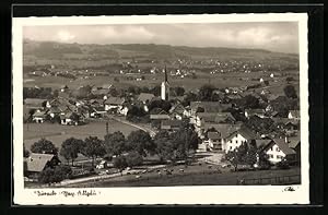Bild des Verkufers fr Ansichtskarte Durach im Allgu, Generalansicht mit der Kirche zum Verkauf von Bartko-Reher