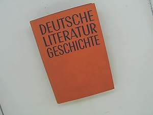 Bild des Verkufers fr Deutsche Literaturgeschichte. Auf Grund von Rackl-Ebner-Hunger neu bearbeitet von -siehe Autoren zum Verkauf von Das Buchregal GmbH