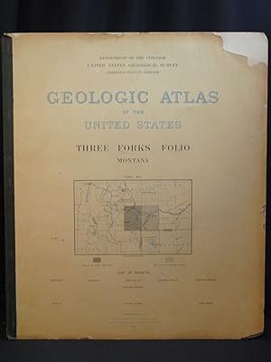 Geologic Atlas of The United States, Three Forks Folio, Montana