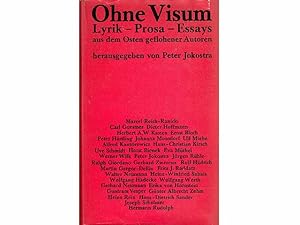 Immagine del venditore per Ohne Visum. Lyrik-Prosa-Essays aus dem Osten geflohenen Autoren venduto da Agrotinas VersandHandel