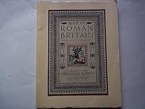 Map of Roman Britain. Scale: 16 Miles to One Inch. Third Edition