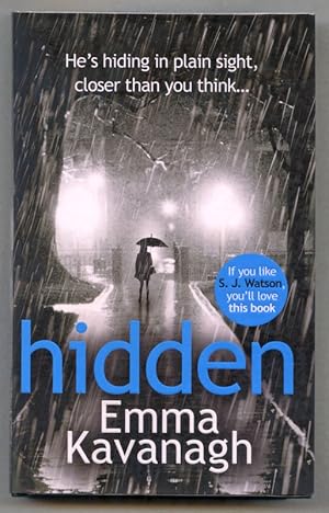 Imagen del vendedor de Hidden (UK Signed Copy) a la venta por Just Fiction Books